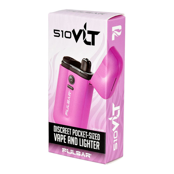 Pulsar VLT 510 Vaporizer Battery in pink packaging