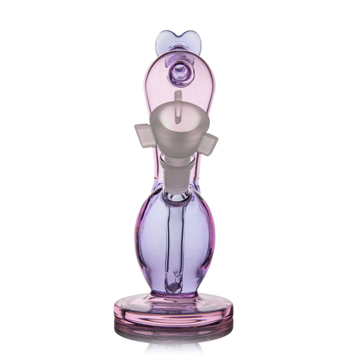 Side view of the Purple Heart Bong