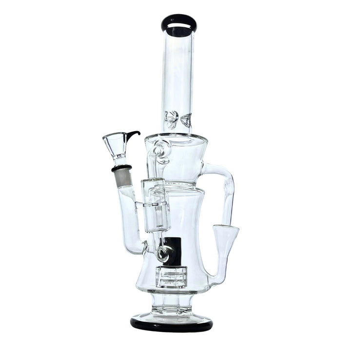 Quantum Stereo Recycler Bong in Black
