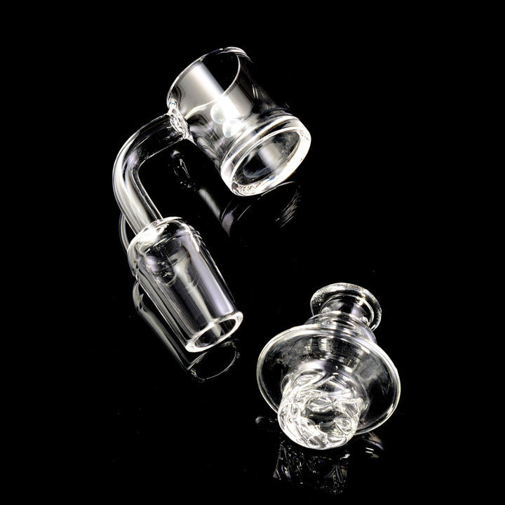 Quartz Domeless Spinner Banger male joint