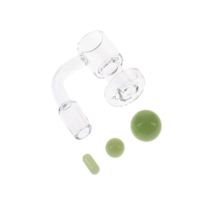 Quartz Terp Slurper Banger with Glow Beads