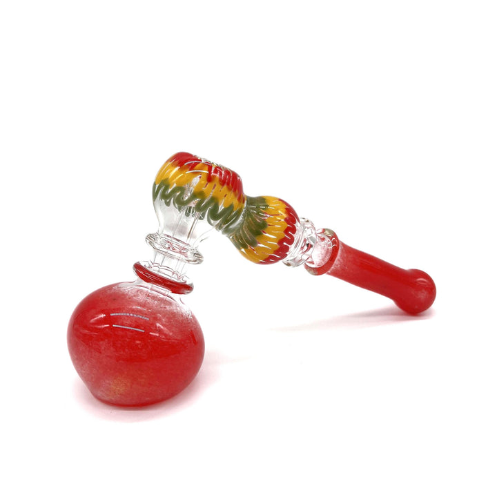 Rasta Bubbler Weed in red - PILOTDIARY
