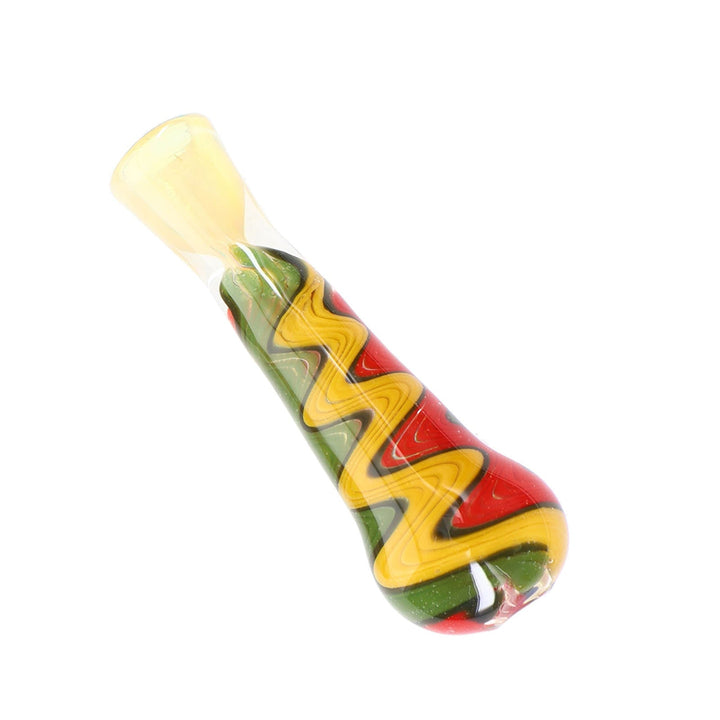 Rasta Fade Reverse Smoke Chillum