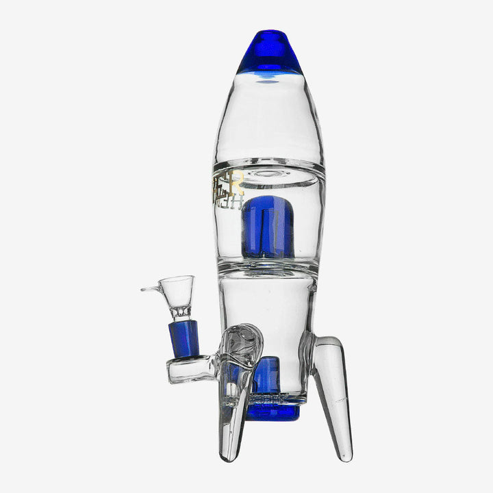 Rocket Ship XL Bong in Blue