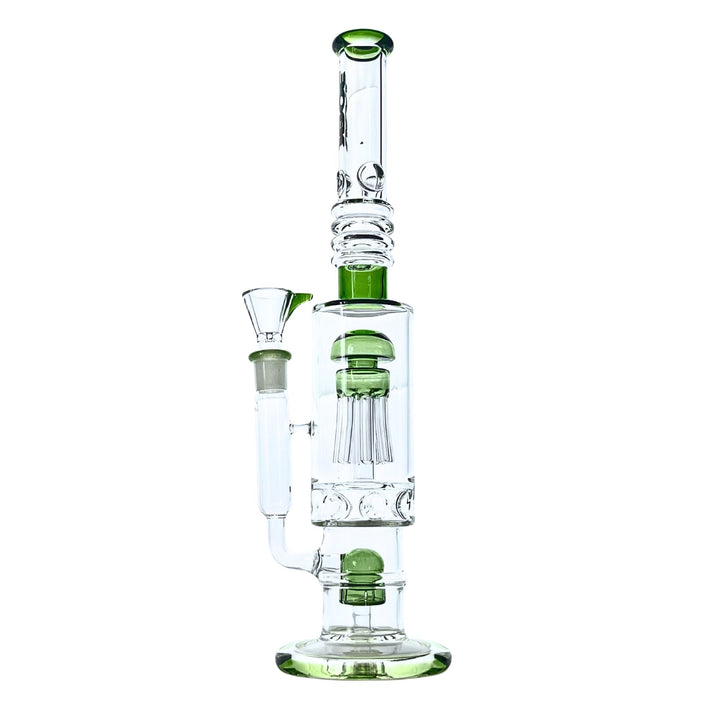 Sequoia Dual Chamber Bong in Green