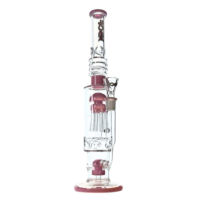 Sequoia Tree Perc Bong in Pink