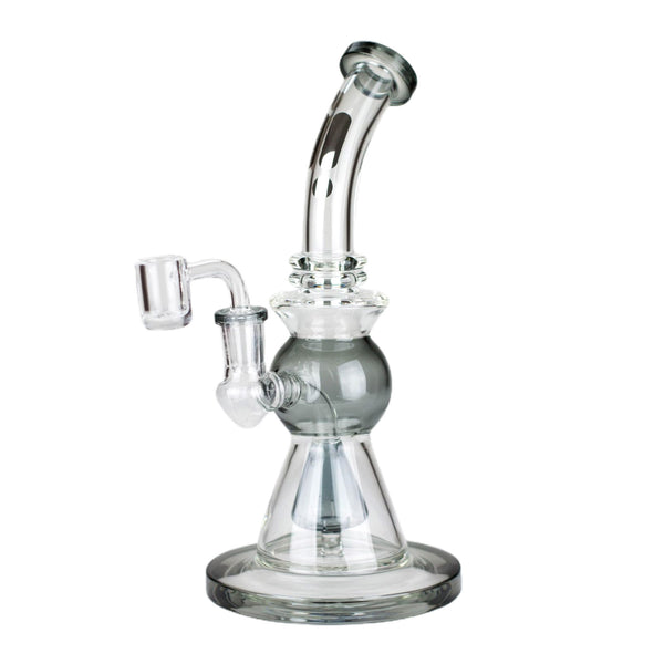 T-black Showerhead Diffused Dab Rig 9.5 inch