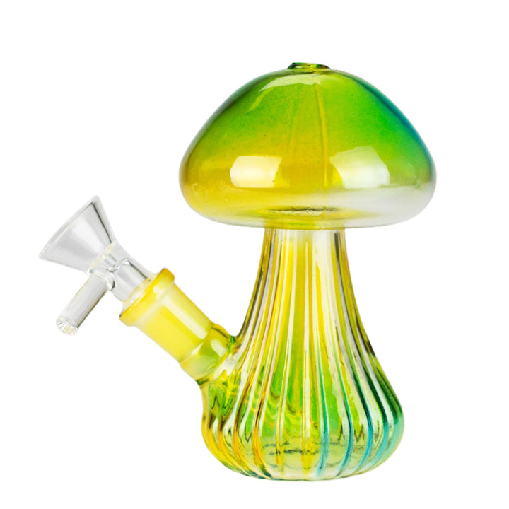 Shroom Bloom Mini Bong in Yellow