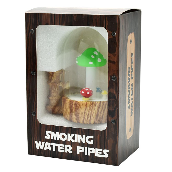 Shroom Family Bell Jar Bong with Mushroom Perc in original packaging
