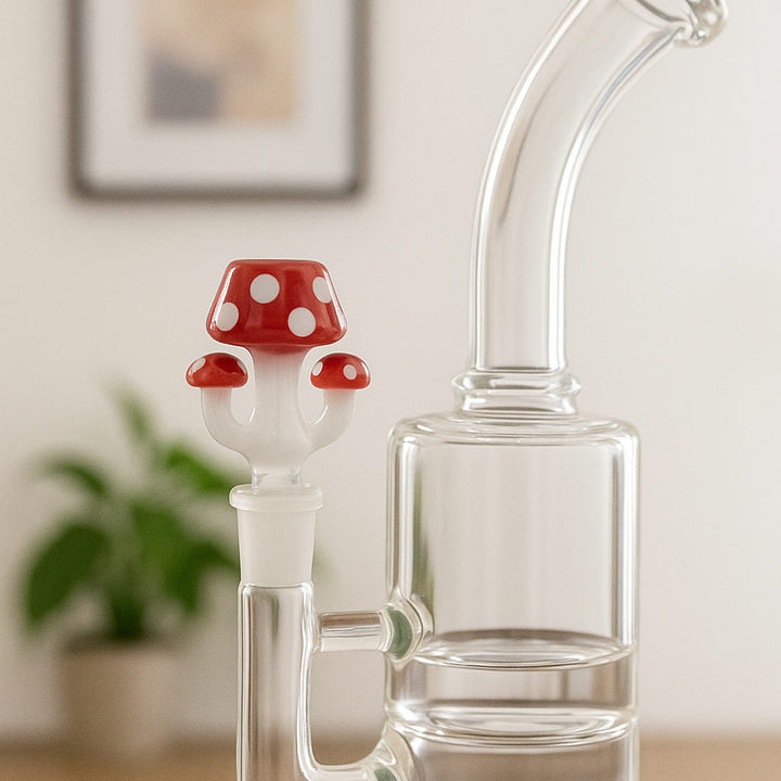 Shroom Family 14mm Glass Bong Bowl - PILOTDIARY