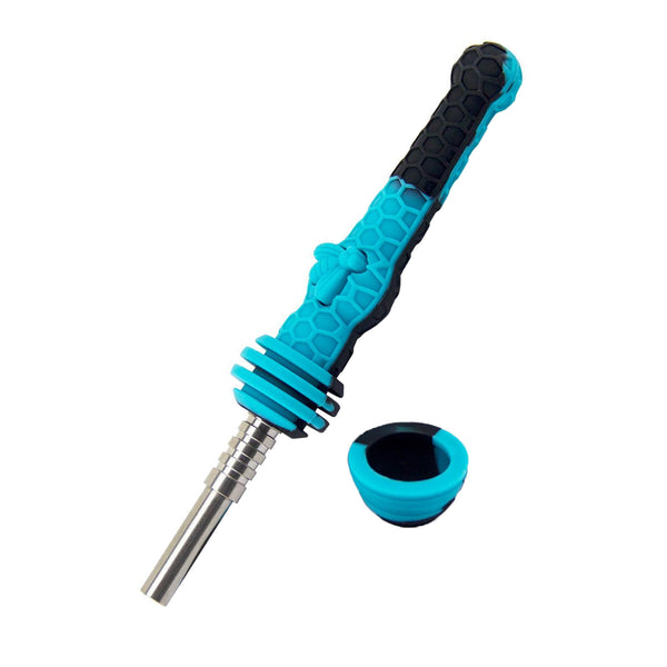 Silicone Dab Straw with Cap – PILOTDIARY