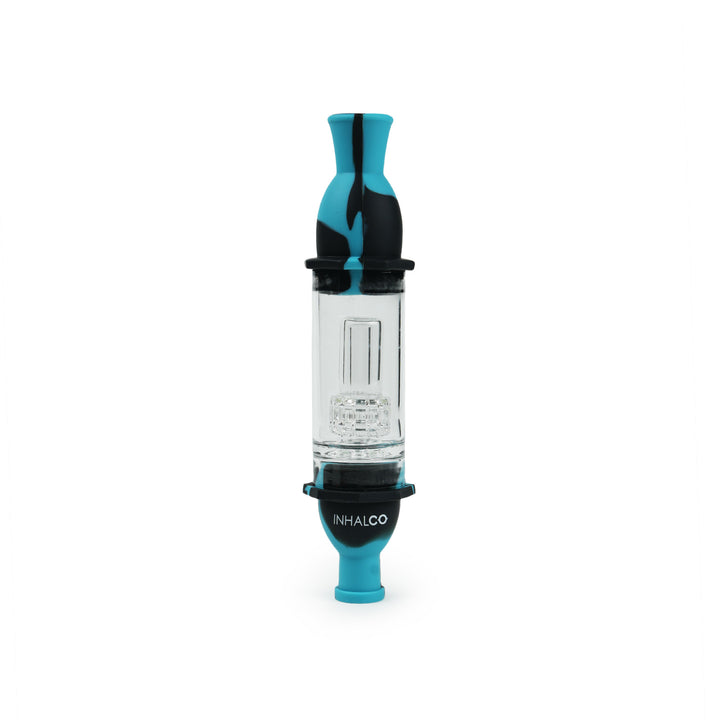 Black Blue Silicone Nectar Collector Dab Straw with Water Filter