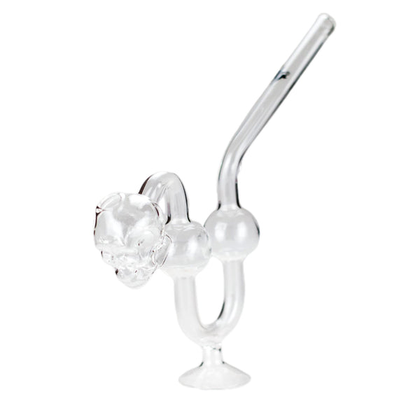 Skull Bent Water Oil Burner Pipe - PILOTDIARY