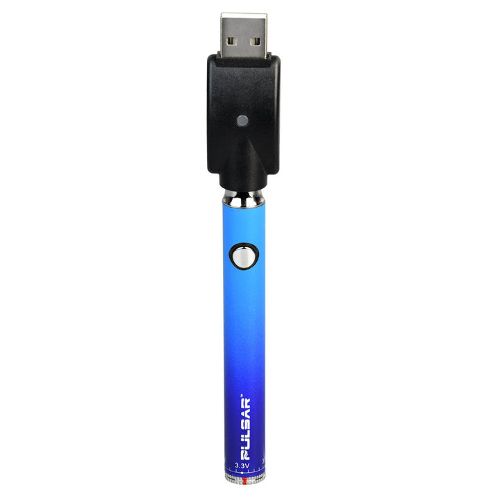 Blue ombre Slim Spinner VV 510 Thread Vape Battery