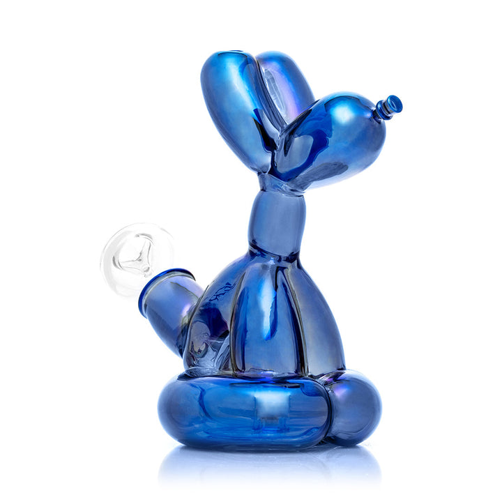 Side view of the Small Balloon Dog Water Pipe