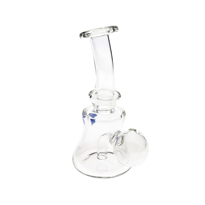 Small Bent Neck Glass Oil Burner Rig
