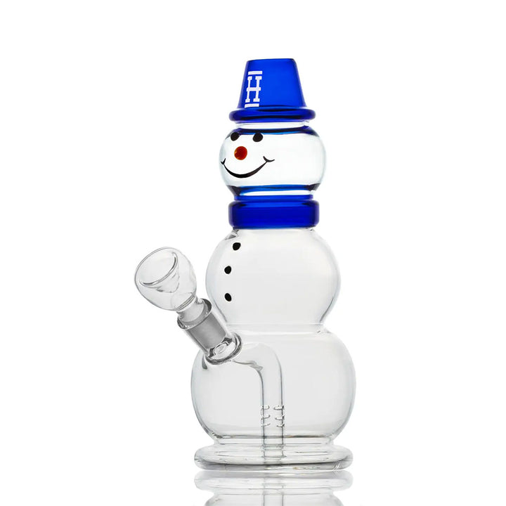 Blue Snowman Bong