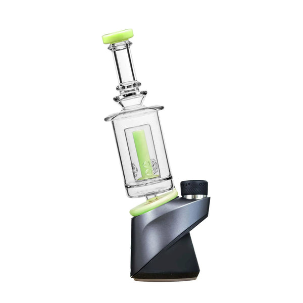 SOL Puffco Peak Glass Attachment in milky green