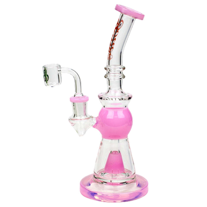 Side View of SOUL Glass 2-in-1 Bong and Dab Rig