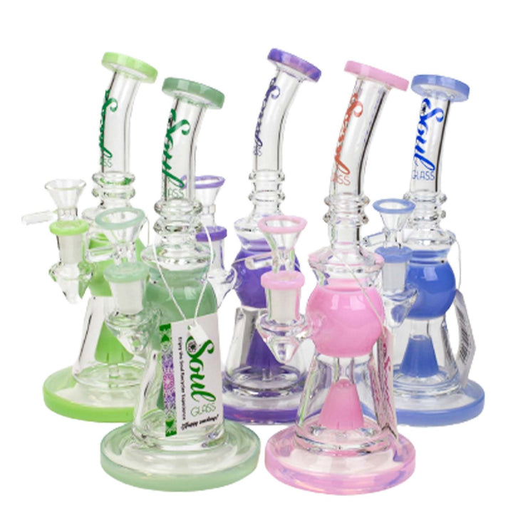 SOUL Glass 2-in-1 Bong and Dab Rig