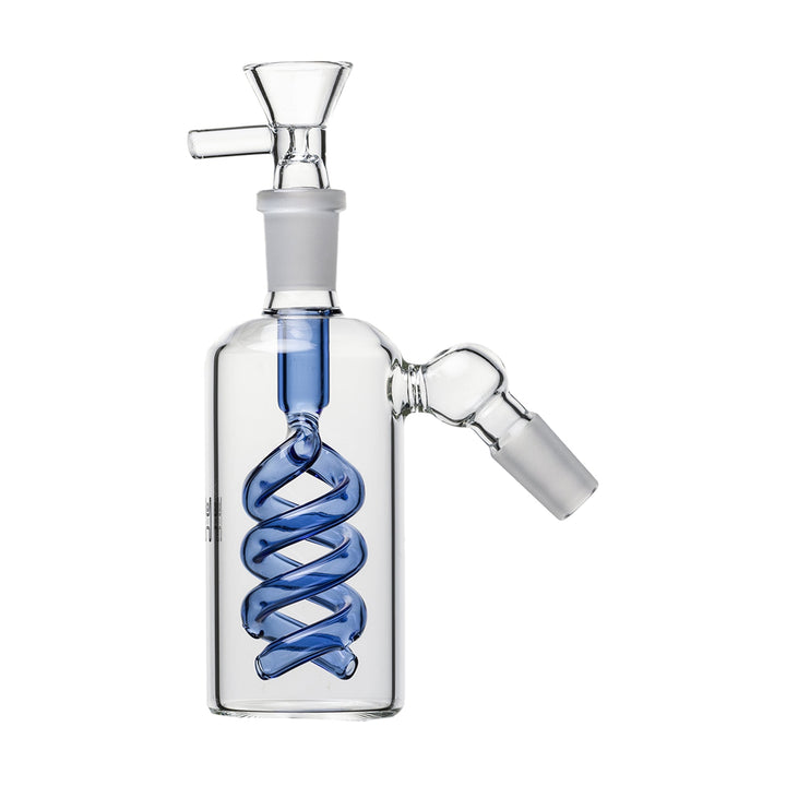 Spiral Perc Ash Catcher in blue