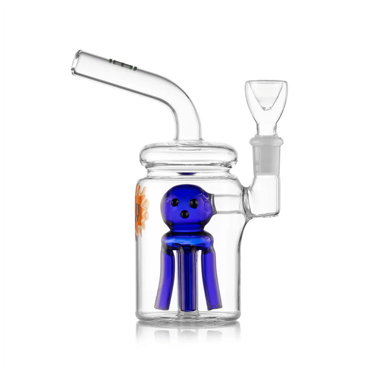 SpongeBob Jellyfish Jar Bong in blue color