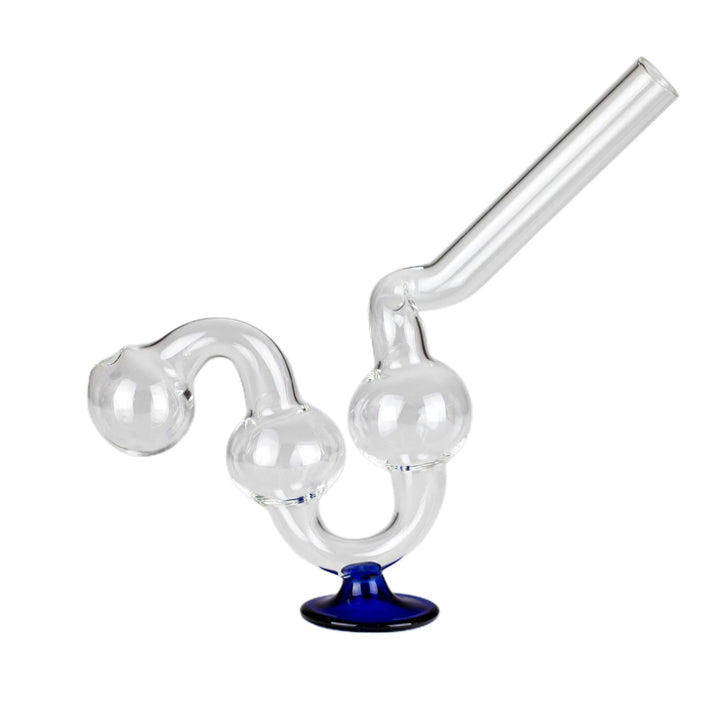 6 inch stand oil burner water pipe side view