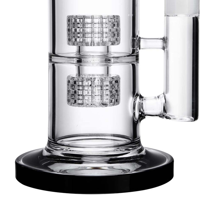 Stereo matrix percolator inside 14" Glycerin Freezable Bong