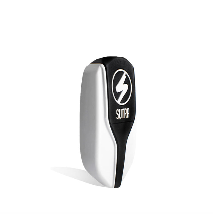 Sutra Vape Squeeze Cartridge Vaporizer in white - side view