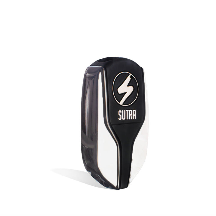 Sutra Vape Squeeze Cartridge Vaporizer in silver – side view