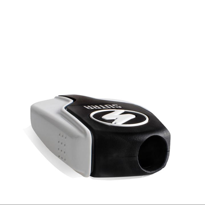 Sutra Vape Squeeze Cartridge Vaporizer in white – top view