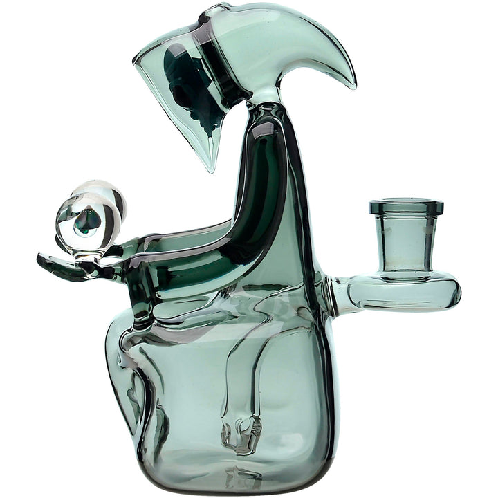 Transparent Black Cloaked Voyager Dab Rig on white background