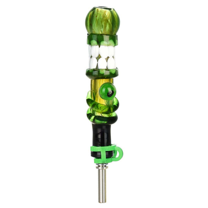 Trippy Face Dab Straw with Titanium Tip - pilotdiary