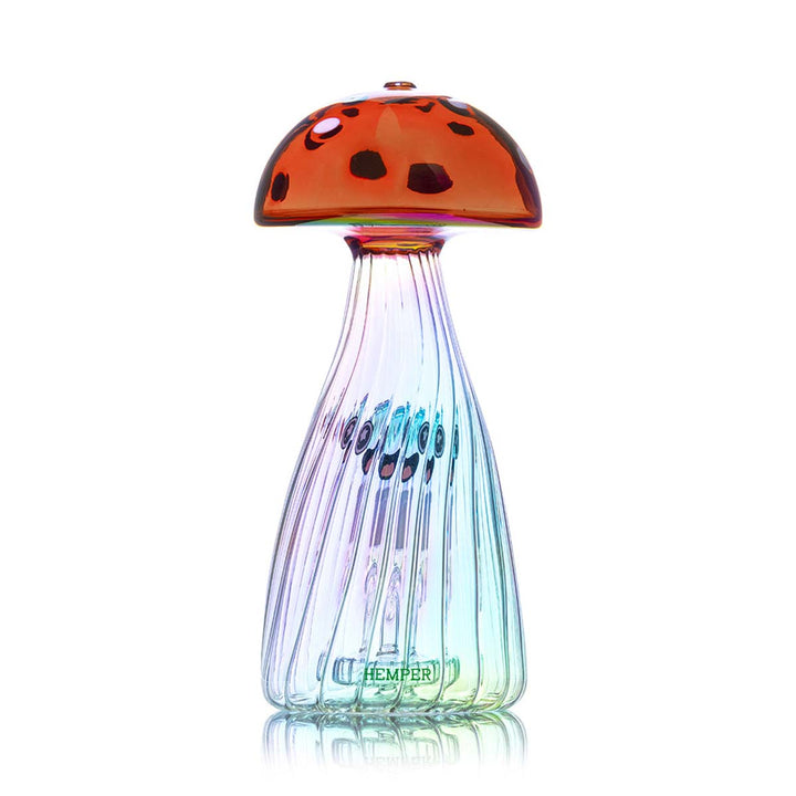 Back view of Trippy Mushroom XL Bong