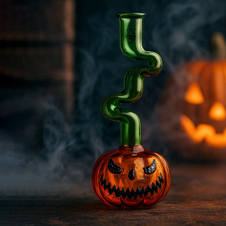 Twisty & Wicked Jack-O-Lantern Weed Pipe - PILOTDIARY