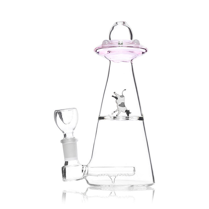 UFO Vortex Bong in pink