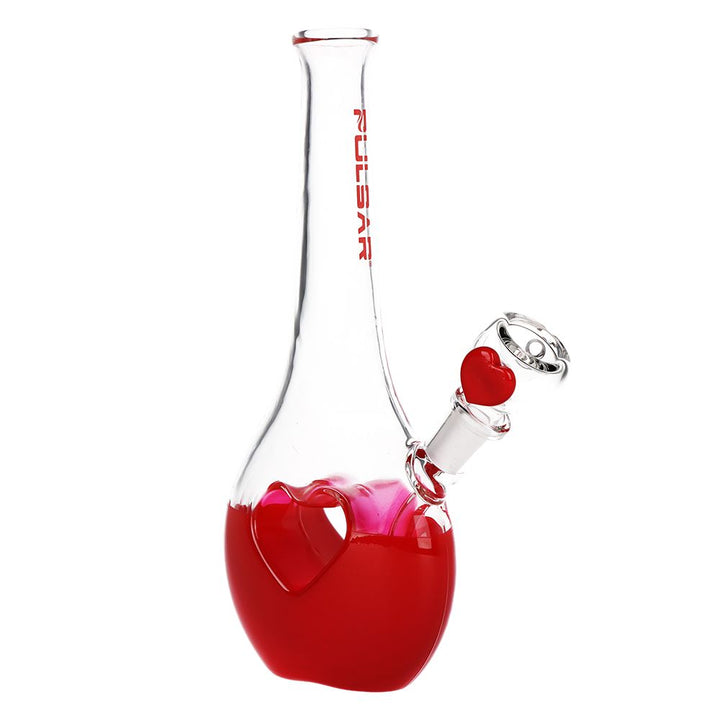 Valentines Heart Vase Water Bong