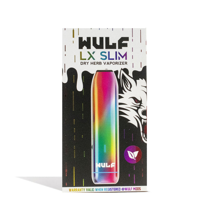 Wulf Mods LX Slim Dry Herb Vaporizer Full Color with packaging