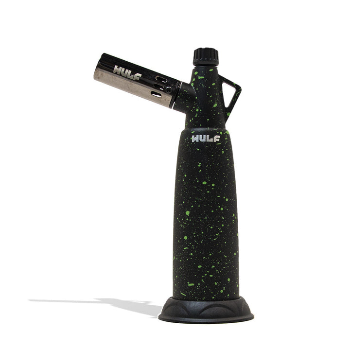 Wulf Mods Warhead Dab Torch in black green spatter