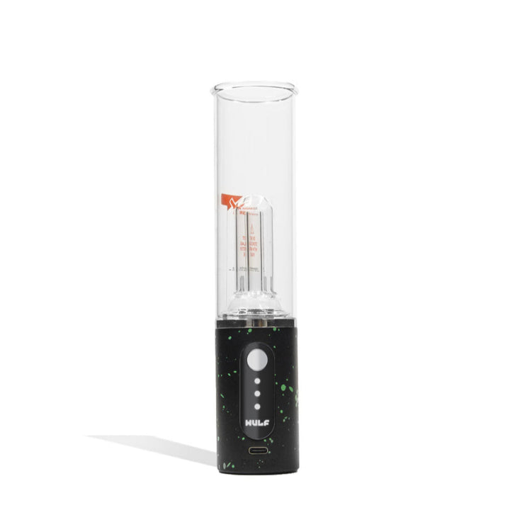 Wulf Mods Pillar Mini Electric Dab Rig Black-Green Spatter 