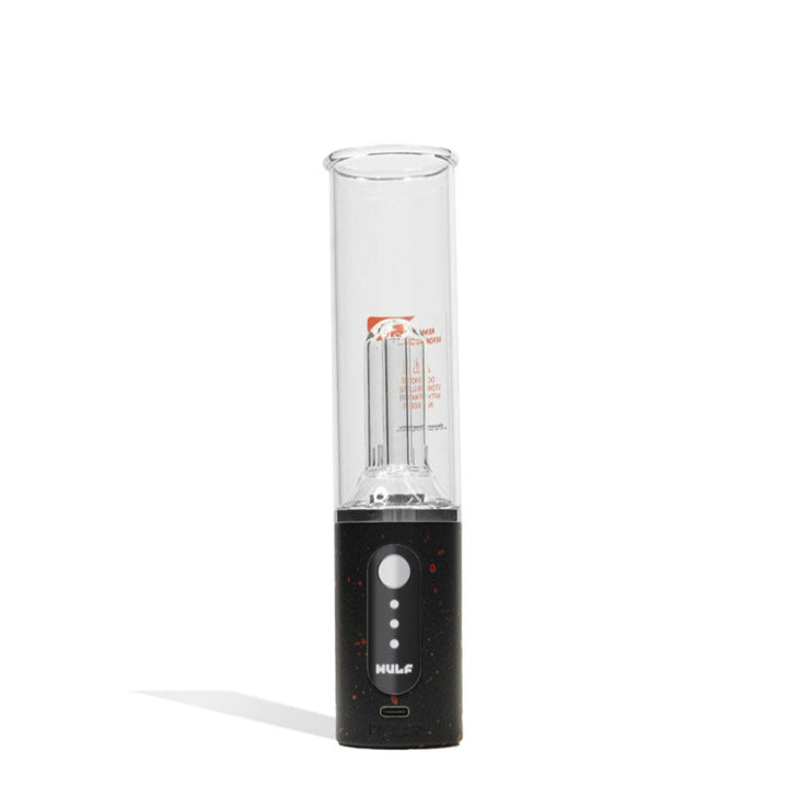 Wulf Mods Pillar Mini Electric Dab Rig Black-Red Spatter