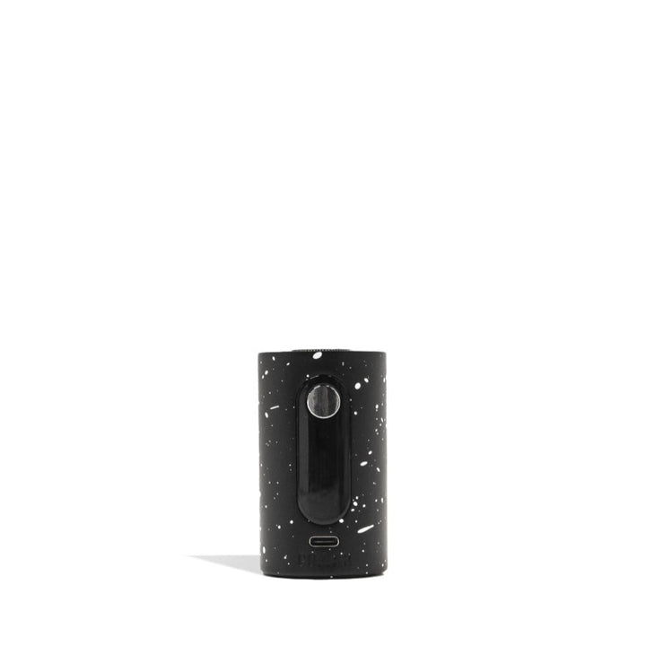 Base of Wulf Mods Pillar Mini Dab Rig Black-White Spatter