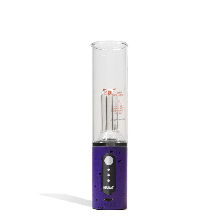 Wulf Mods Pillar Mini Electric Dab Rig Purple-Black Spatter