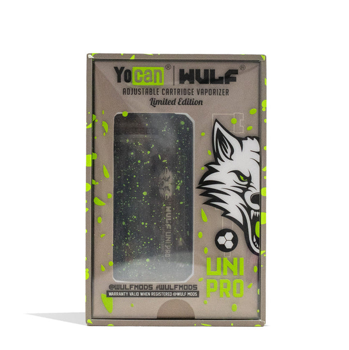 Wulf Mods Uni Pro Adjustable Cartridge Vaporizer granite with packaging