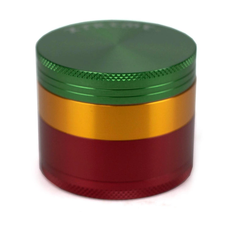 XTREME Metal Grinder in Rasta Colors – Reggae-Inspired Herb Grinder