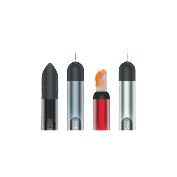 Closeup of Yocan Black JAWS Hot Knife Dab