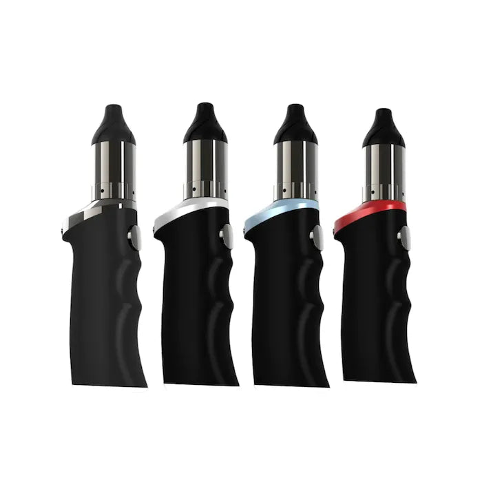 Yocan Black Phaser Ace wax vaporizer shown in all available colors