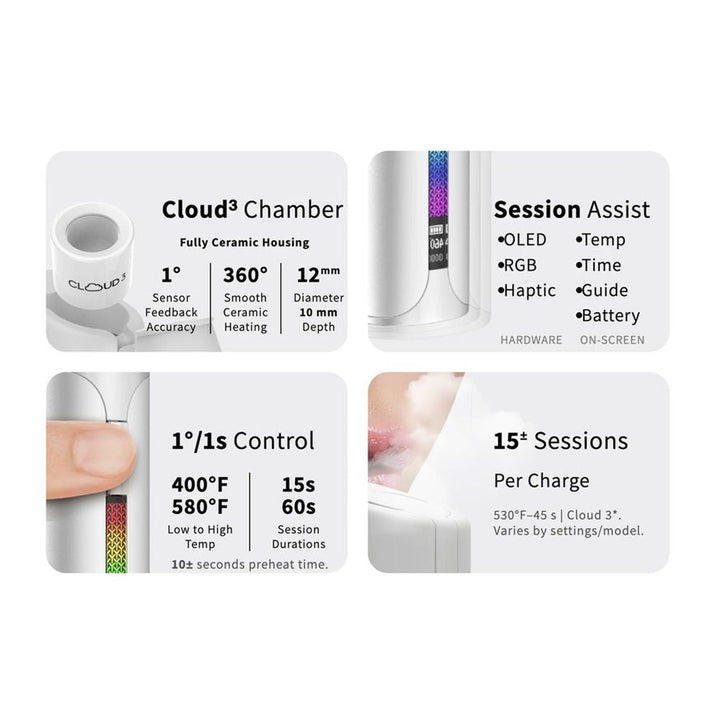 Yocan Black Pocket Concentrate Vaporizer features overview