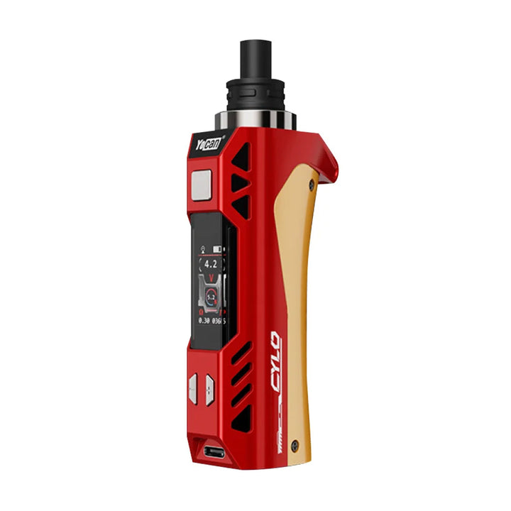 Yocan Cylo Wax Vaporizer in red color