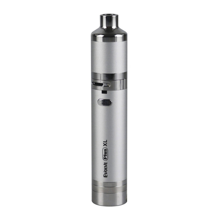 Yocan Evolve Plus XL Vaporizer in silver – sleek metallic dry herb vaporizer